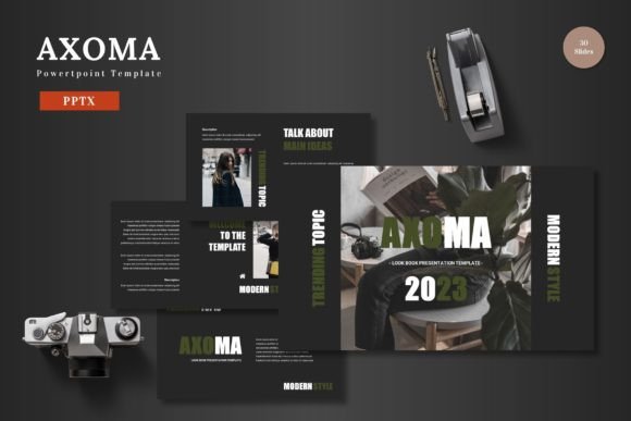 Axoma – Powerpoint Template: Build Polished Presentations with Speed and Flexibility