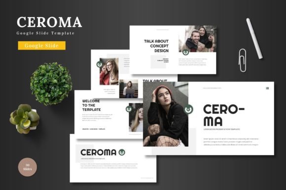 Ceroma Google Slide Template: A Versatile Design Tool for Modern Presentations