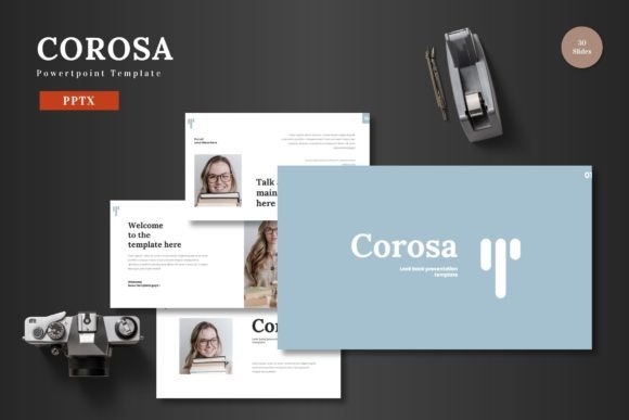 Corosa: A Powerpoint Template for Modern Branding