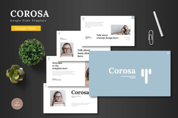 Corosa - Google Slide Template: A Versatile Tool for Modern Presentations