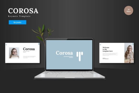 Corosa Keynote Template for Polished Presentations