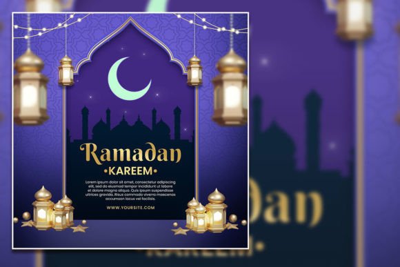 Creative Ramadan Kareem Square Flyer: A Practical Tool for Professional Ramadan Campaigns