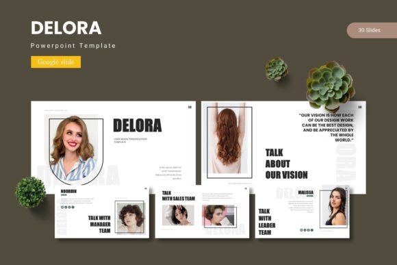 Delora - Google Slide Template: A Versatile Presentation Solution for Professionals
