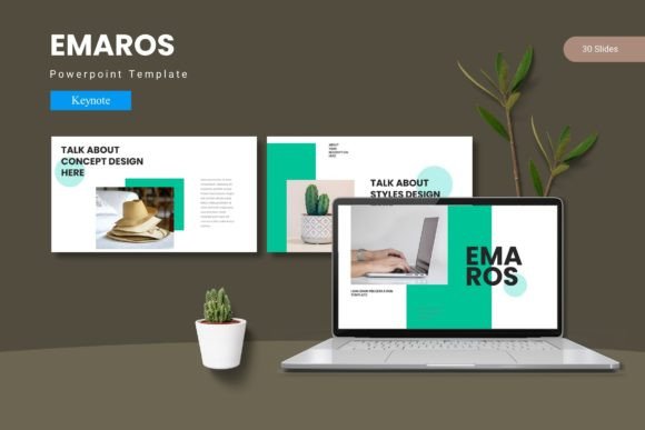 Emaros Keynote Template: Design Made Simple