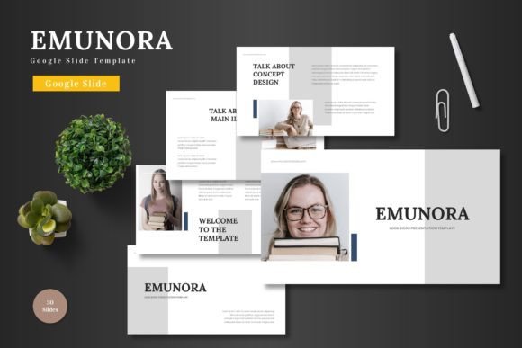 Emunora - Google Slide Template: A Practical Presentation Powerhouse