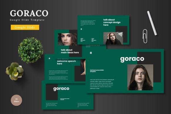 Goraco Google Slide Template: Flexible Presentations