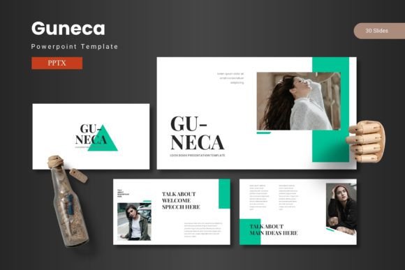 Guneca - PowerPoint Template for Confident Presentations