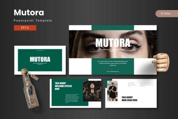 Mutora PowerPoint Template: A Versatile Tool for Confident Presentations