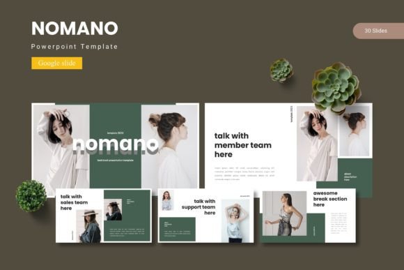 Nomano Google Slide Template: Elevate Your Presentations with Professional Design