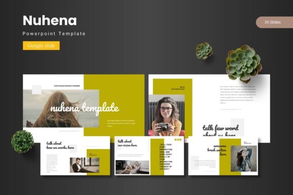 Nuhena - Google Slide Template: A Practical Resource for Polished Presentations
