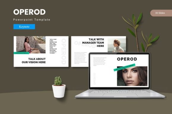 Operod - Keynote Template: A Versatile Tool for Modern Storytelling and Visual Impact