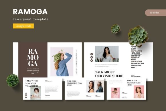 Ramoga - Google Slide Template – When Your Slides Need to Do More Than Just Inform
