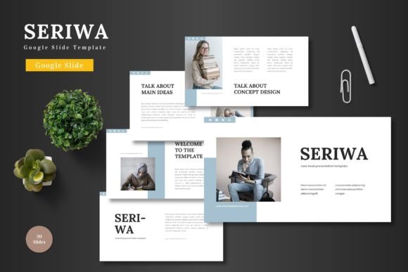 Seriwa Google Slide Template