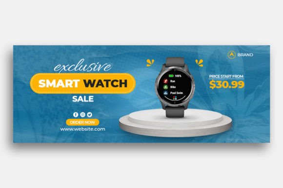 Smart Watch Sale Facebook Cover: A Practical Approach to Promoting Tech Offers on Social Media
